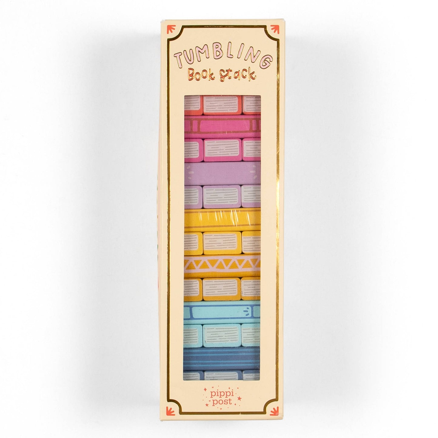 Tumbling Book Stack Balance Game