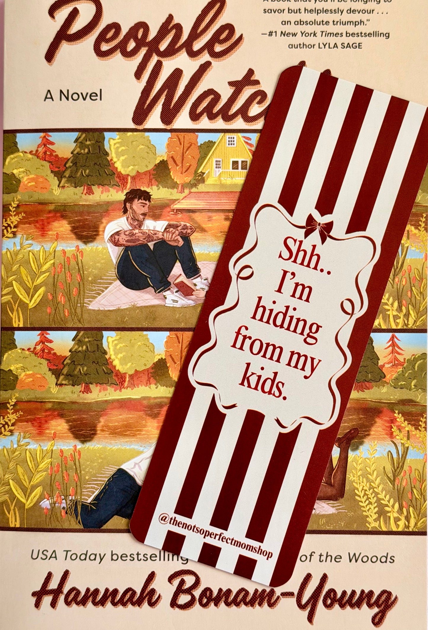 Hiding From My Kids Bookmark