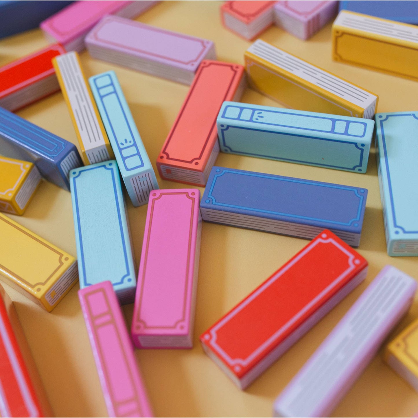Tumbling Book Stack Balance Game