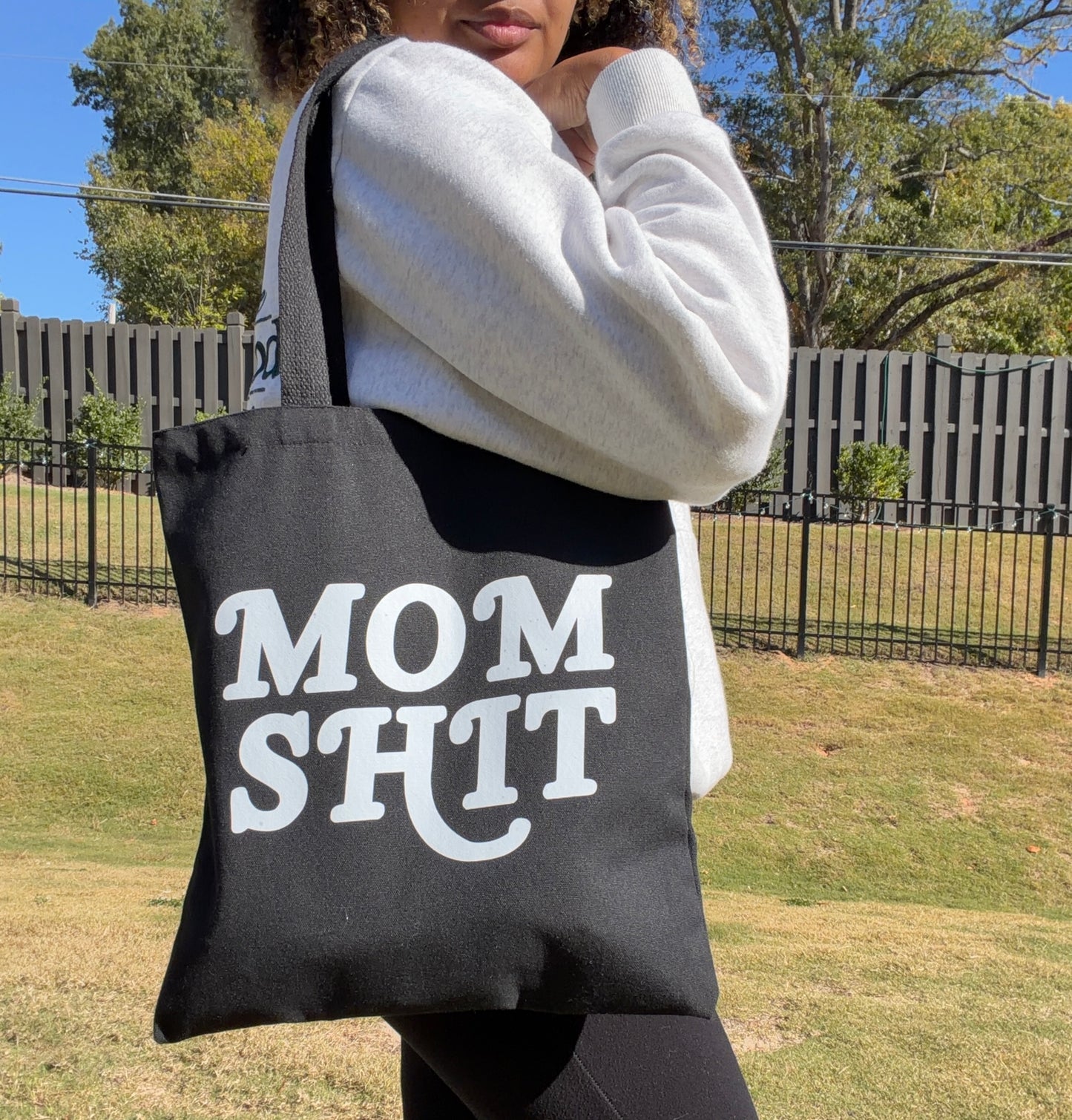 (Not So Perfect) Mom Shit Tote Bag