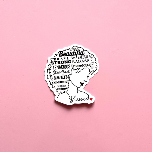 Postive Affirmations Sticker