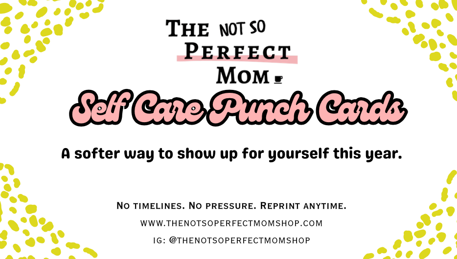 TNSPM Self Care Punch Cards - FREE DOWNLOAD