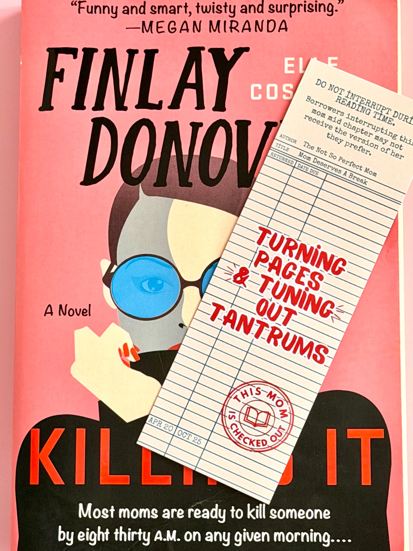 Turn Pages & Tune Out Tantrums Bookmark