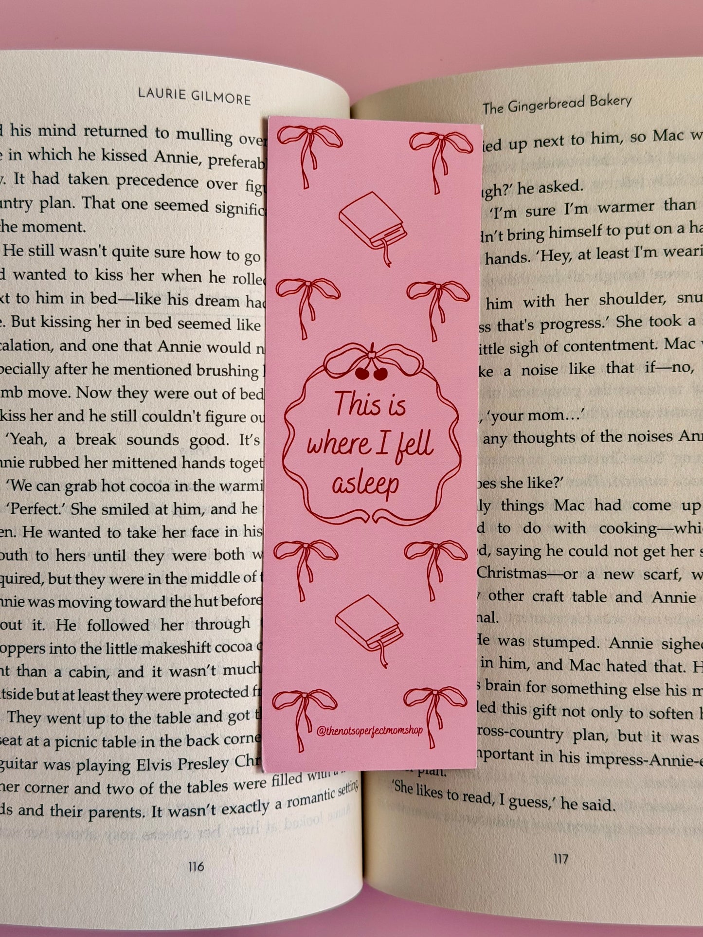 This Is Where I Fell Asleep Bookmark