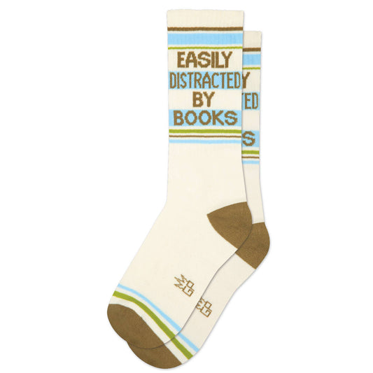 Easily Distracted By Books Socks