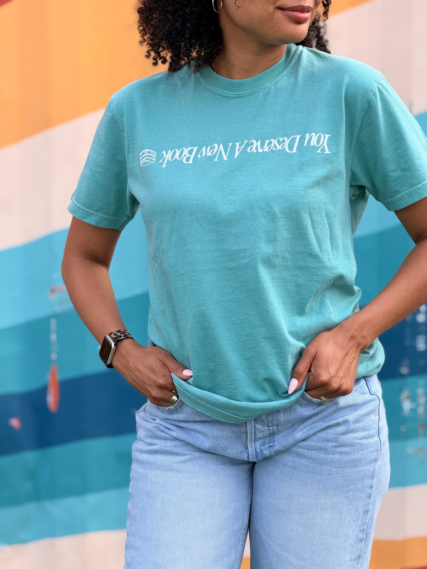 You Deserve A New Book - Reminder Tee