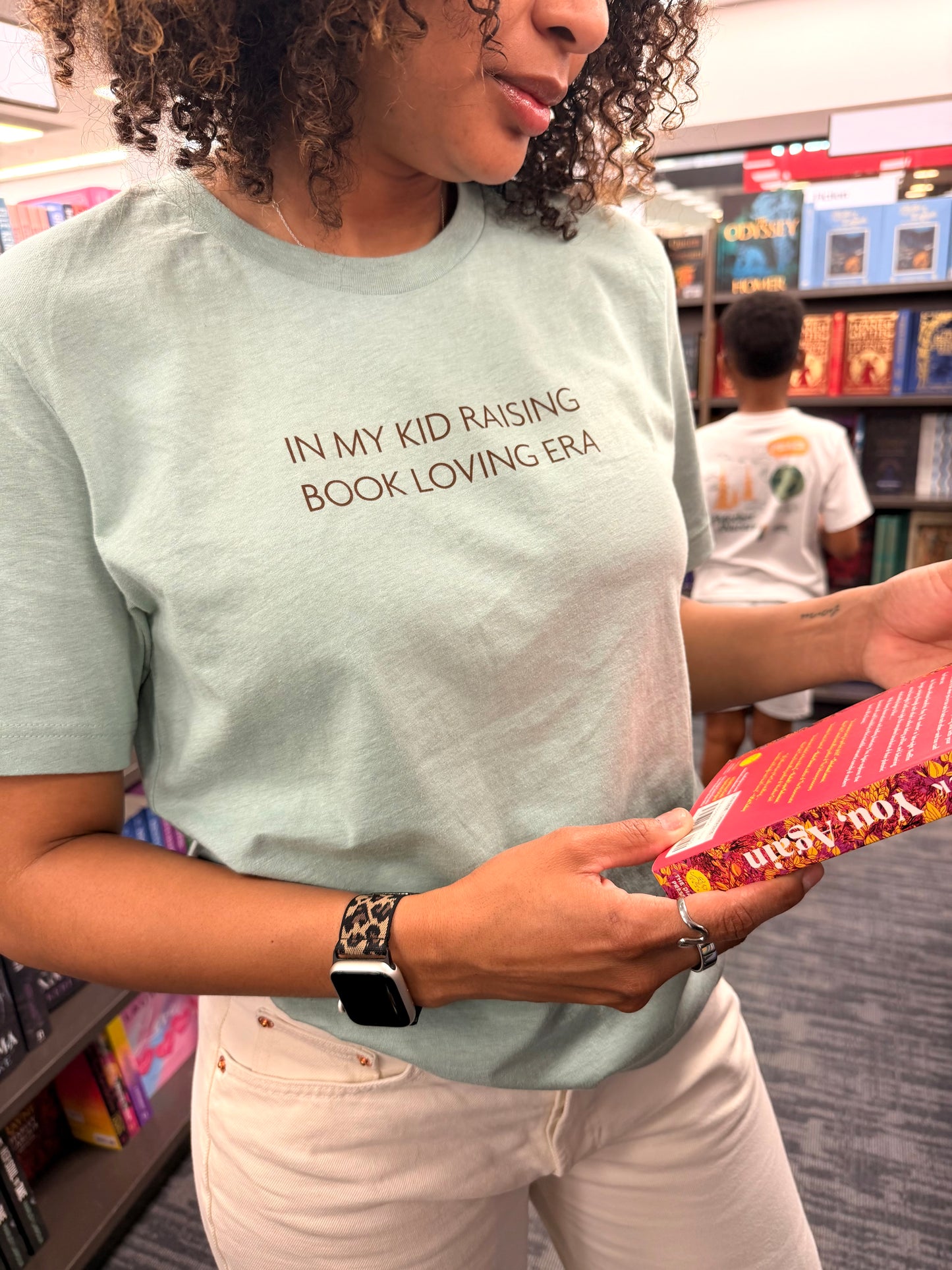 Kid Raising Book Loving Era Shirt
