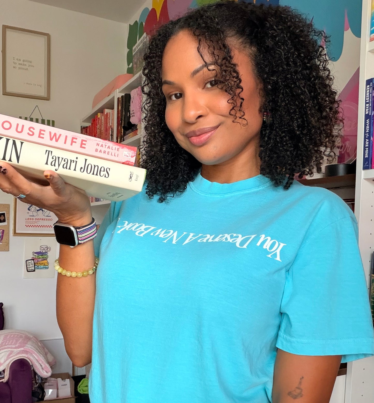 You Deserve A New Book - Reminder Tee