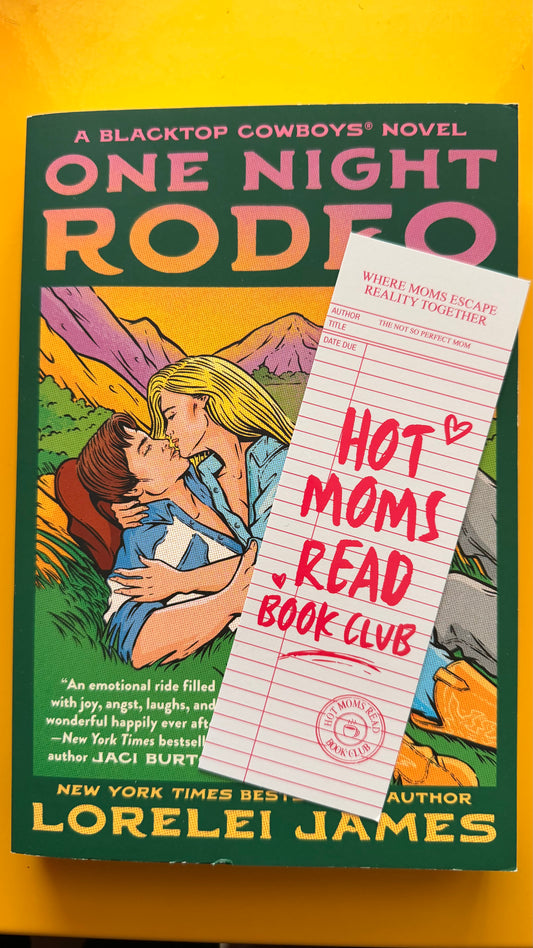 Hot Moms Read Book Club Bookmark