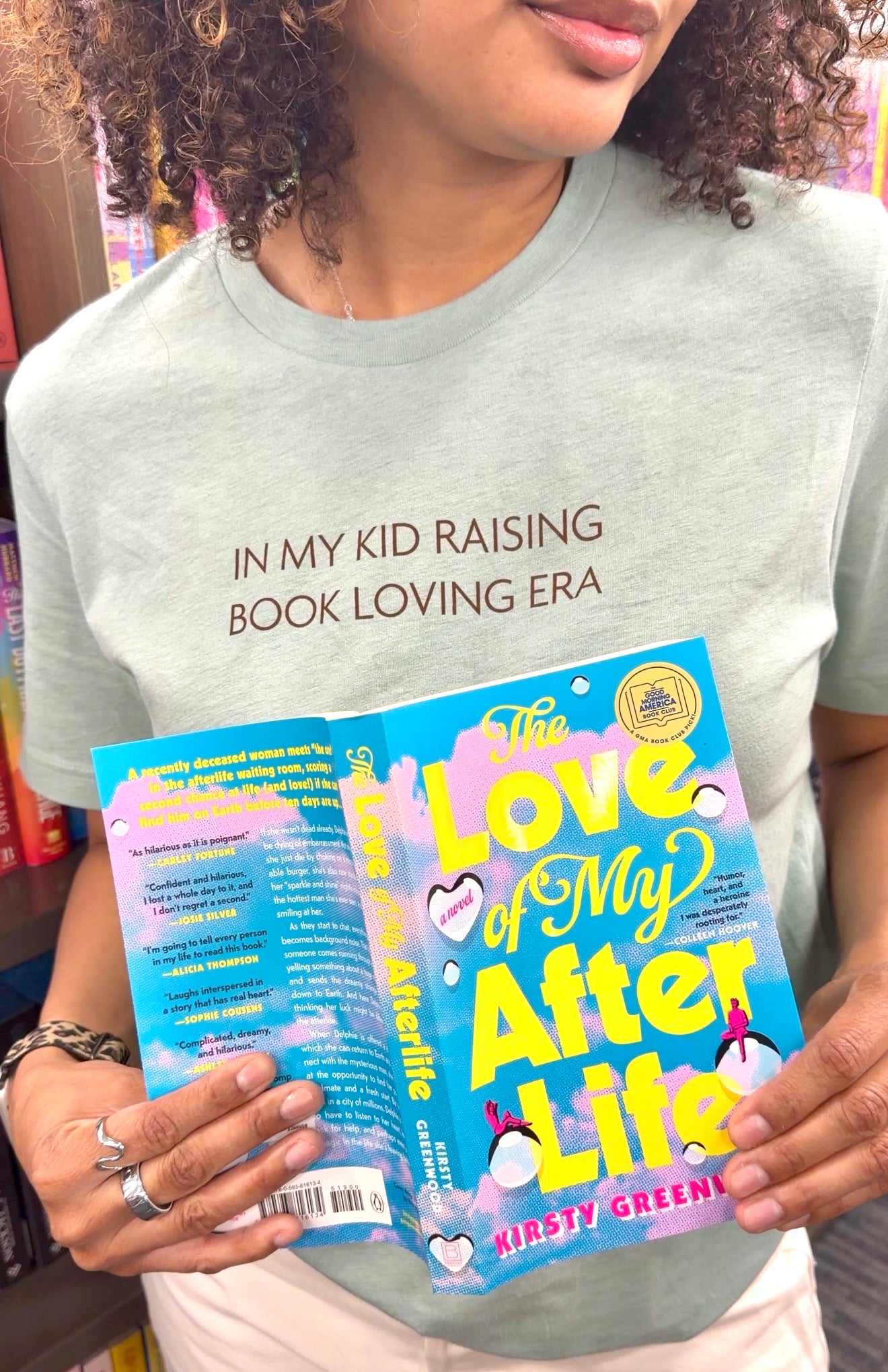 Kid Raising Book Loving Era Shirt