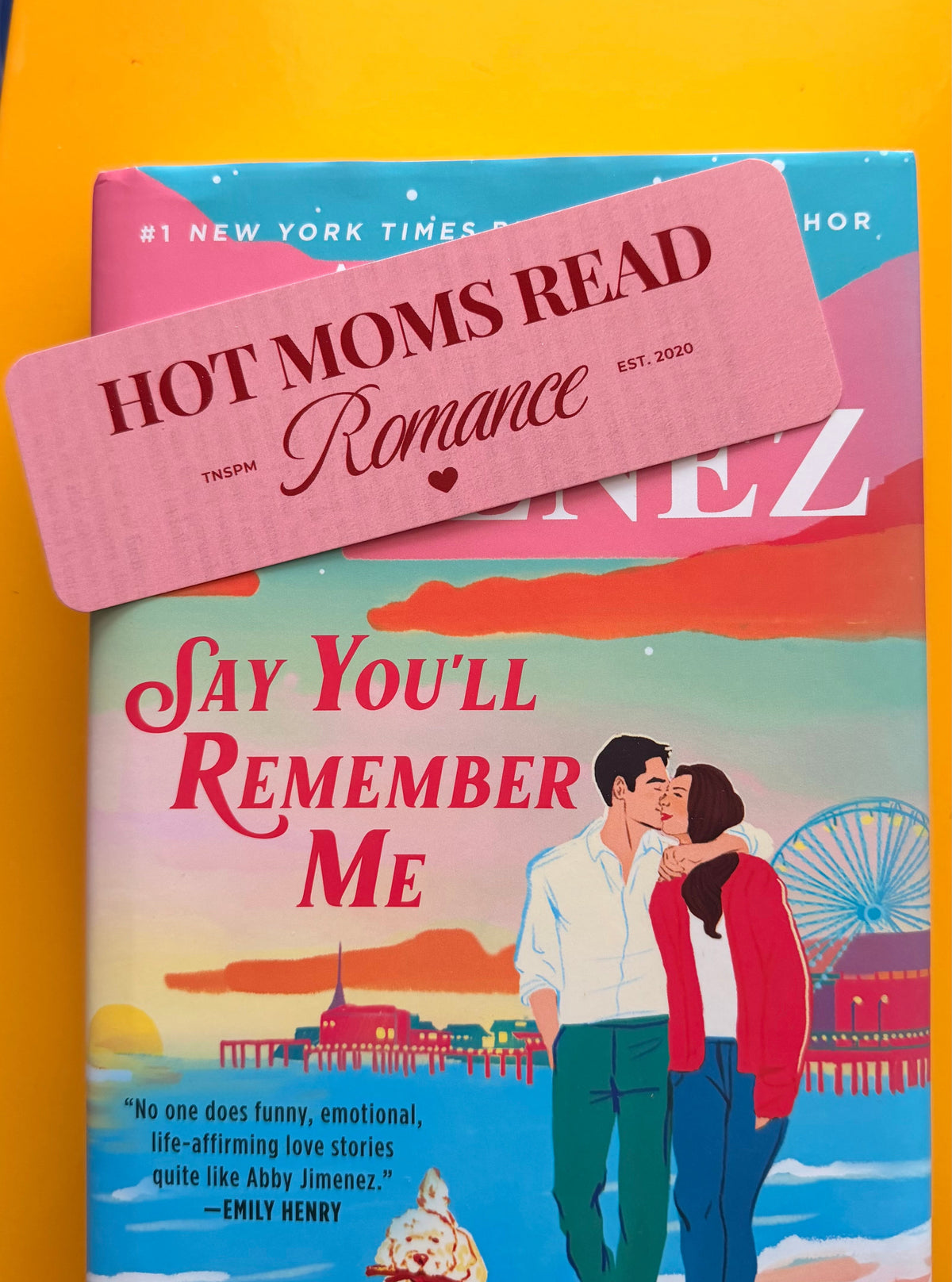 Hot Moms Read Romance Bookmark