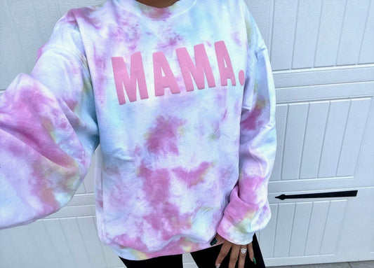 EXCLUSIVE - Mama Sweatshirt (Tie Dye)