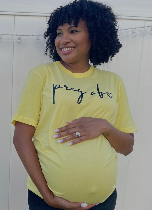 EXCLUSIVE - Preg AF Shirt