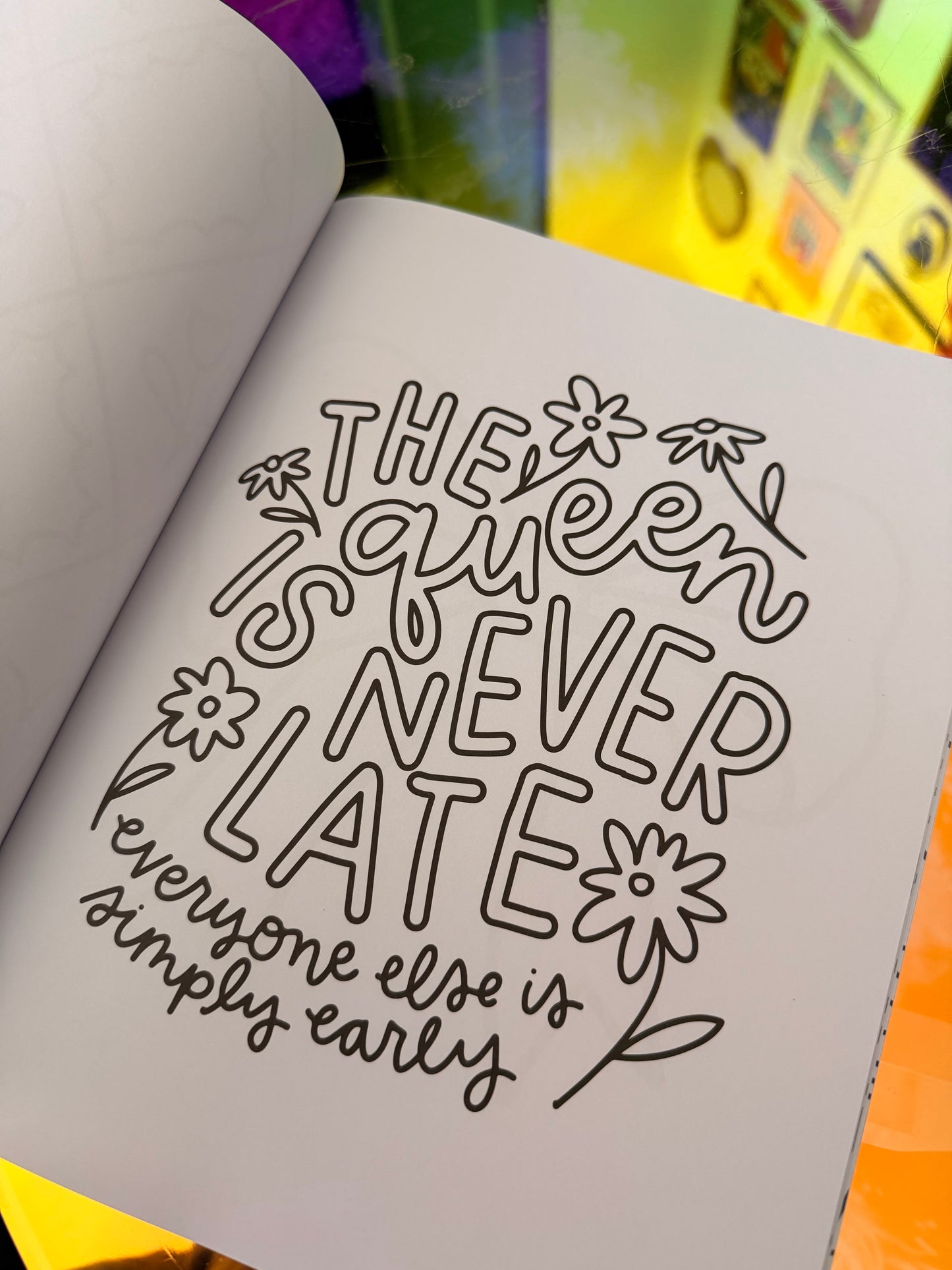 Rom Com Lover Coloring Book