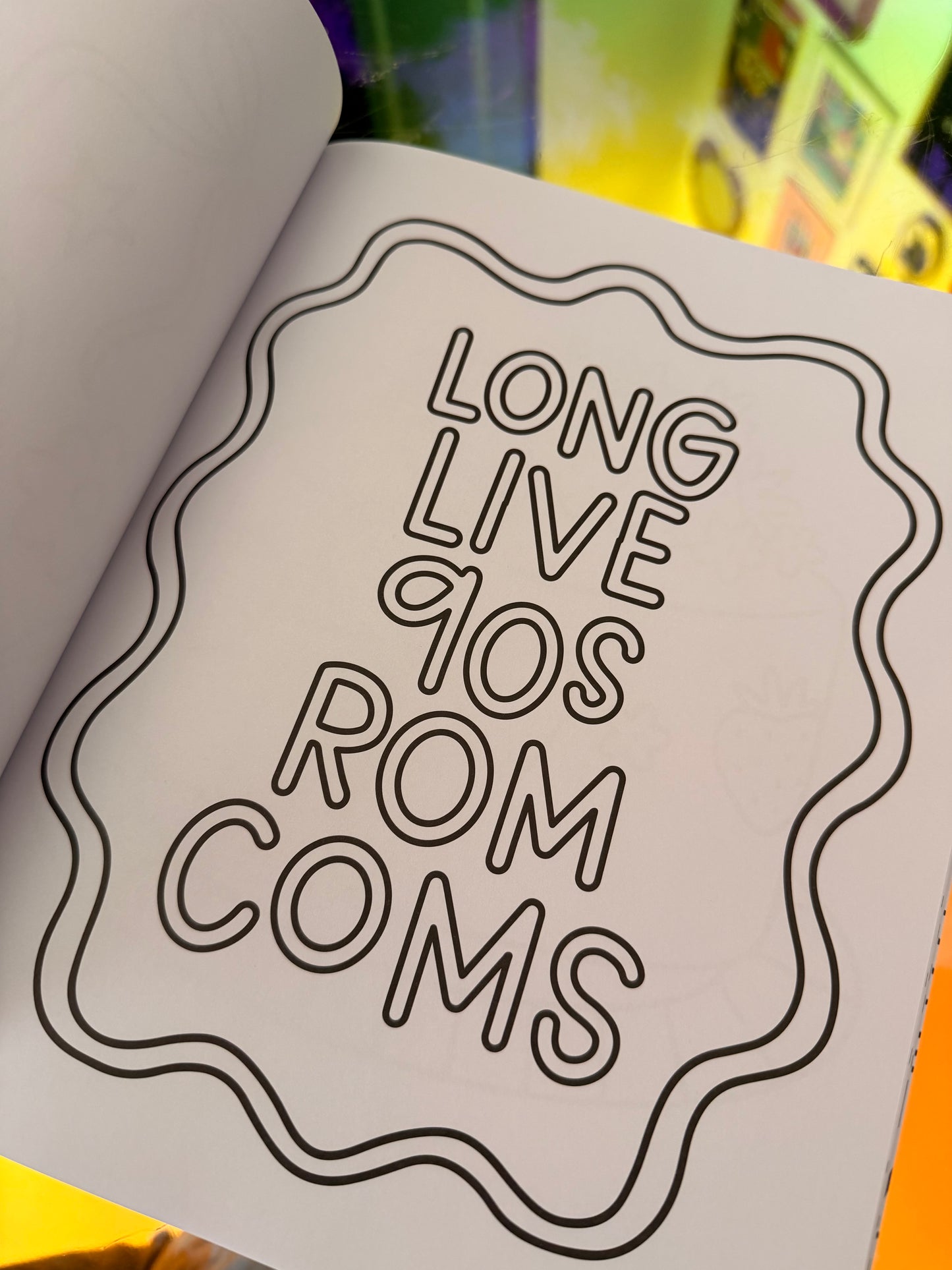 Rom Com Lover Coloring Book