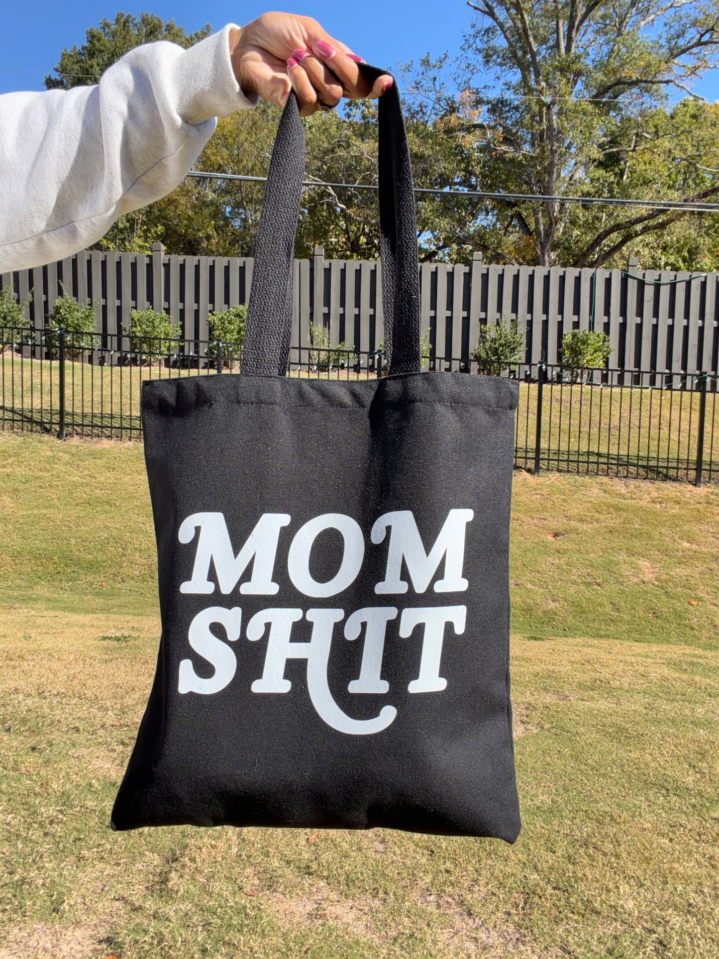 (Not So Perfect) Mom Shit Tote Bag